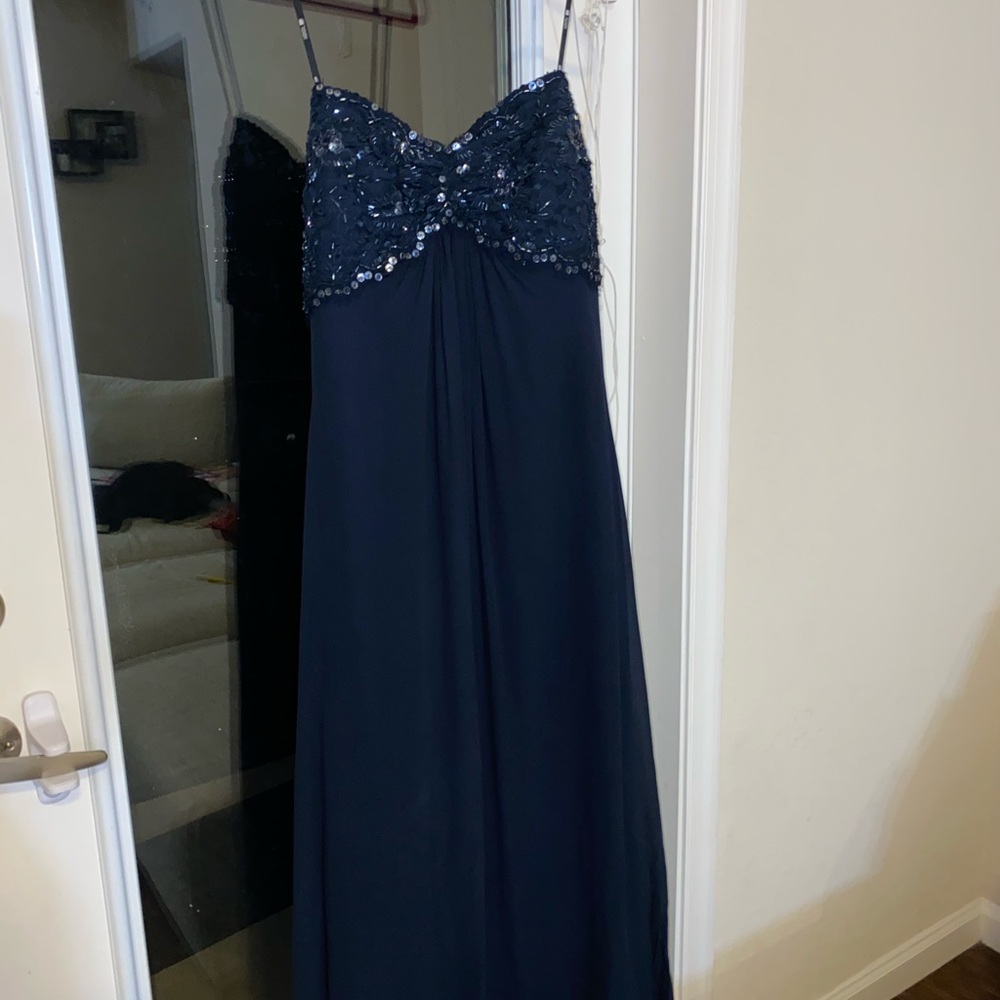 Tadashi Designer Strapless Gown